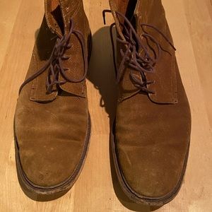 FRYE Suede Chris Lace Up Men's 11.5
